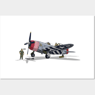 The dogs of War: P47 Thunderbolt Posters and Art